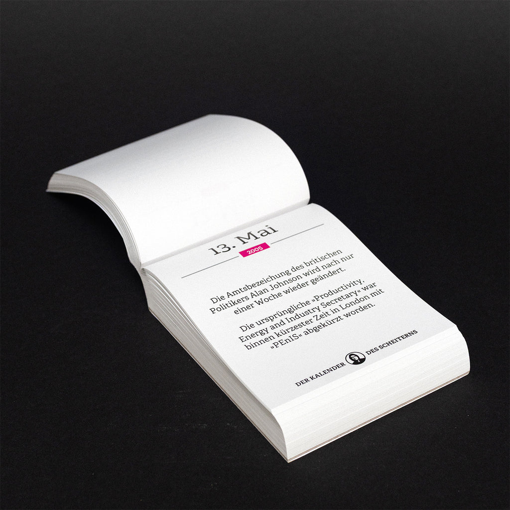 Der Kalender des Scheiterns 1