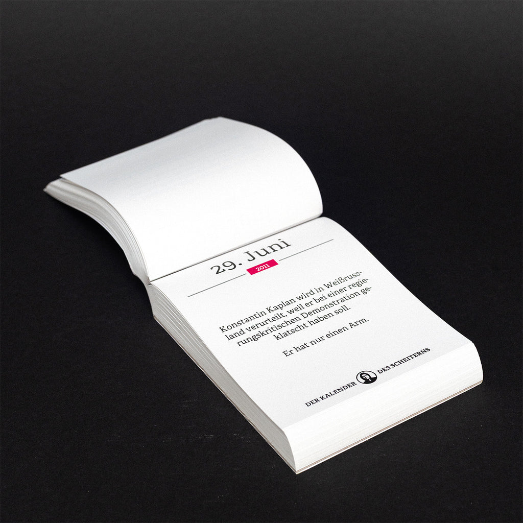 Der Kalender des Scheiterns 1