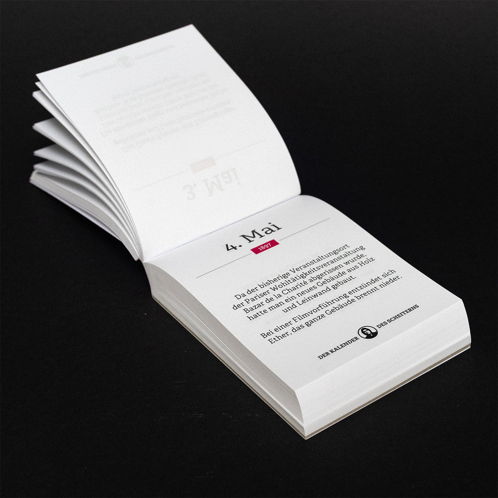 Der Kalender des Scheiterns 2